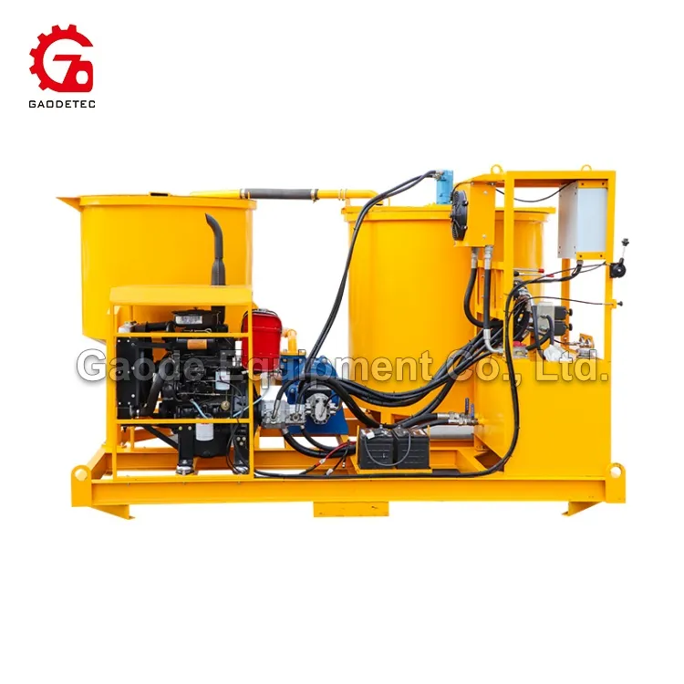 Gaodetec GMA800-1500D Customized Cement Grout Mixer and Agitator for Civil Engineering